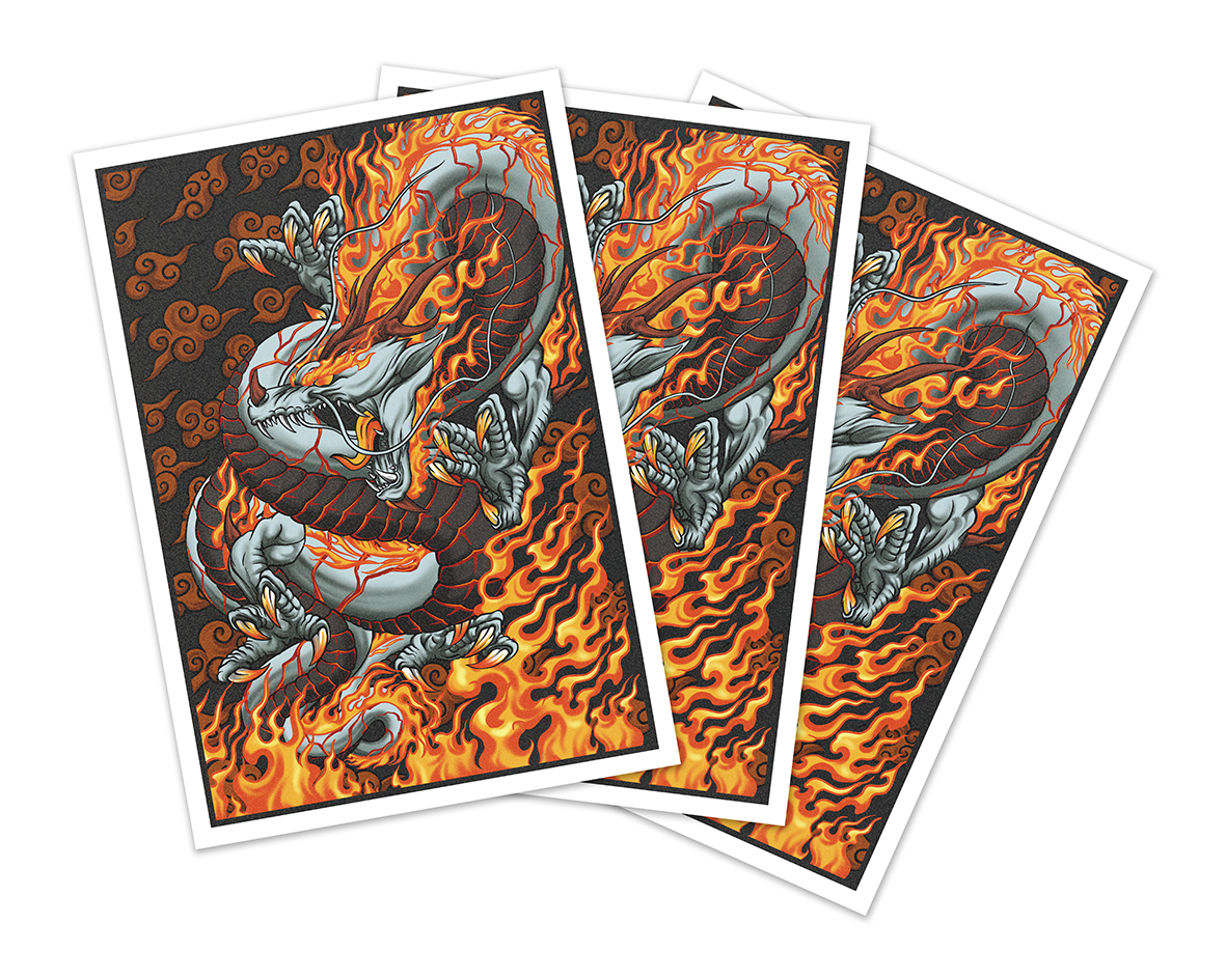 Tenpai Dragon Zhongdora | Sandy Matte Sleeves