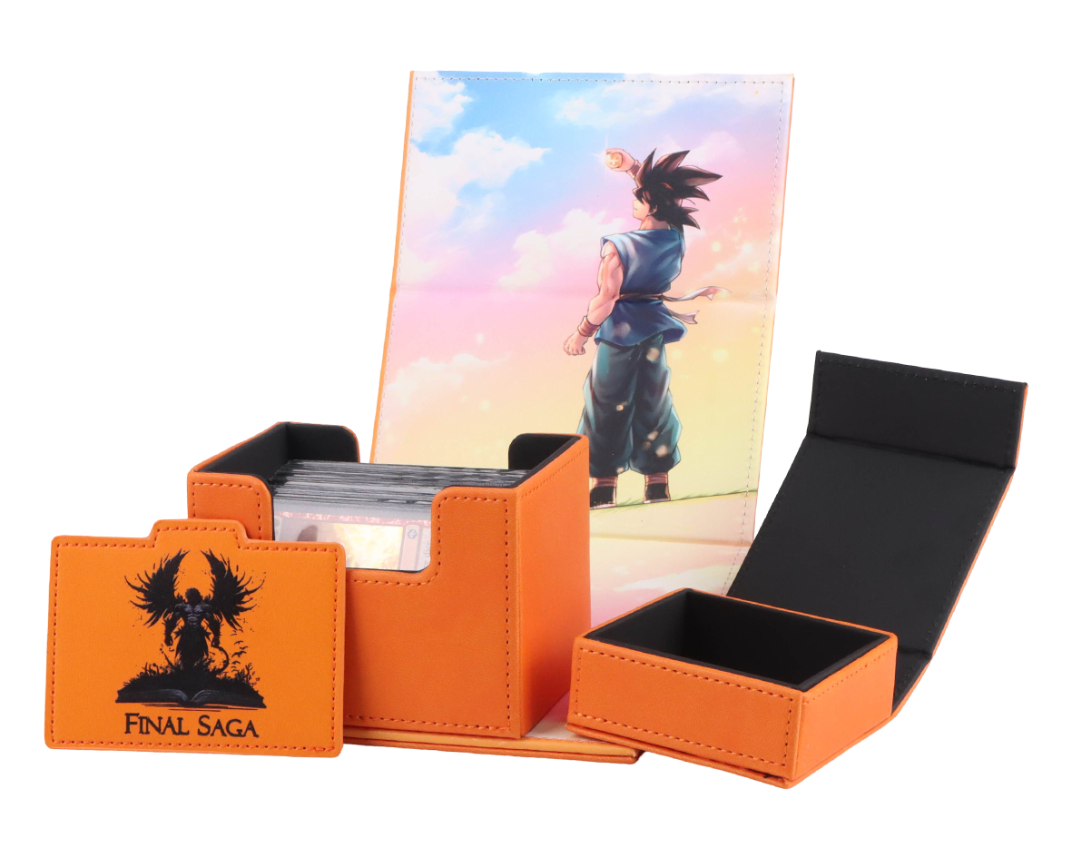 90s Nostalgia Deck Box [Front engraved + Inner printing]