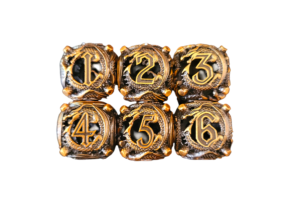 Dragon Dice | Round Hollow Metal