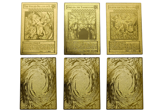 Gold Metal Cards | Gods of the Nile