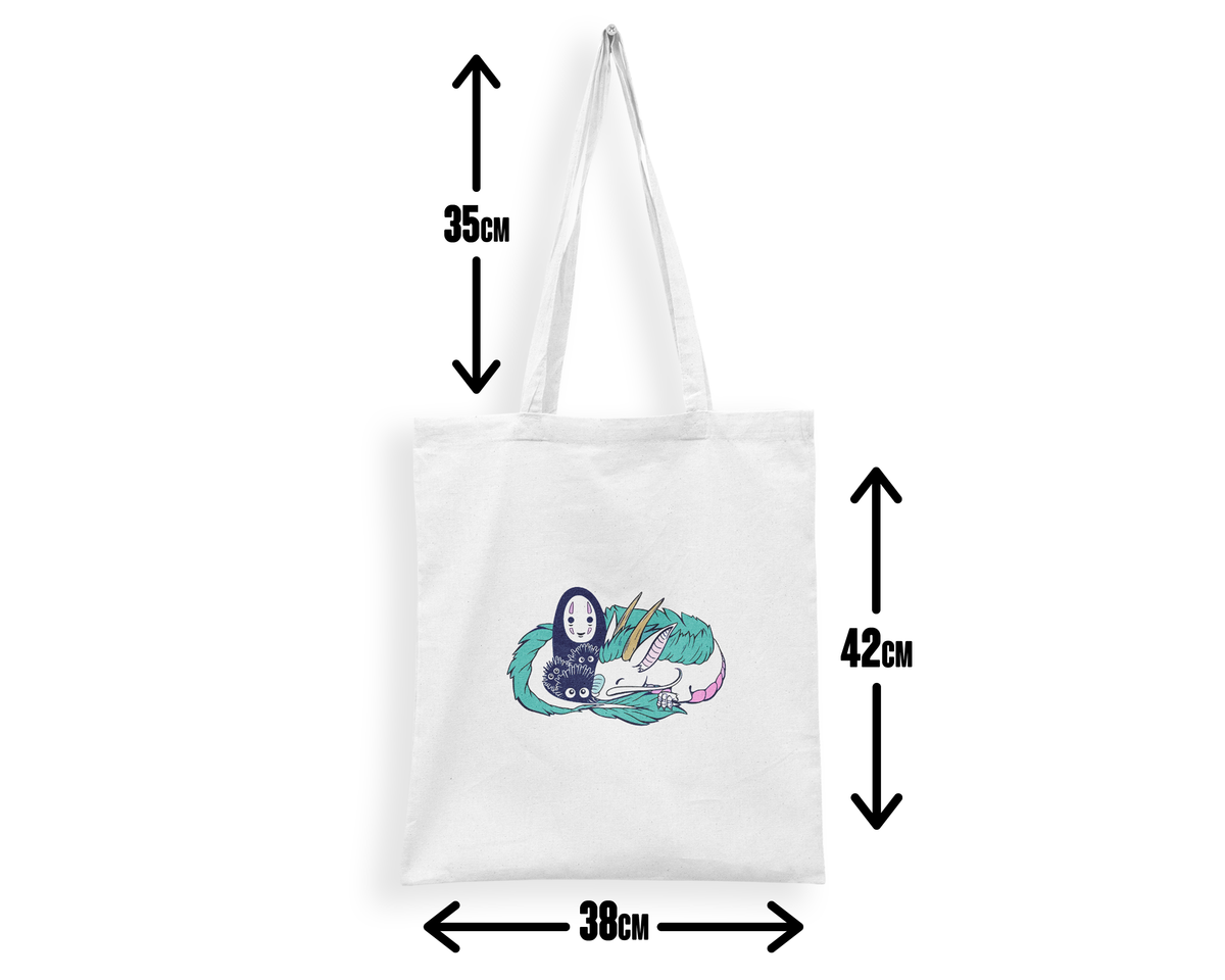 Tote Bag with Embroidery Design (S) | Lost in Spirits
